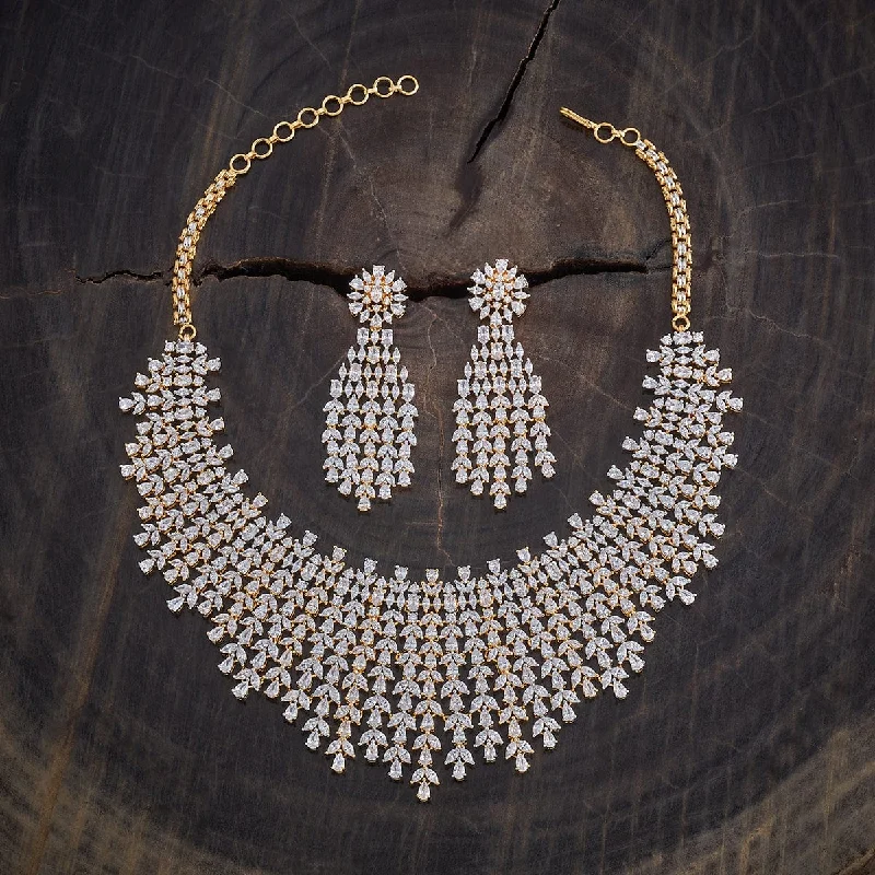 Chic, Trendy, And Affordable Jewelry Sale Zircon Necklace 177519
