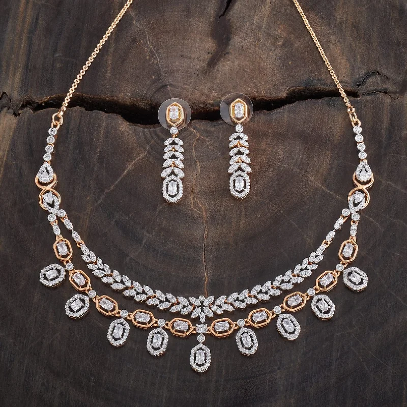 Make Your Outfit Shine With Discounted Jewelry Zircon Necklace 177595
