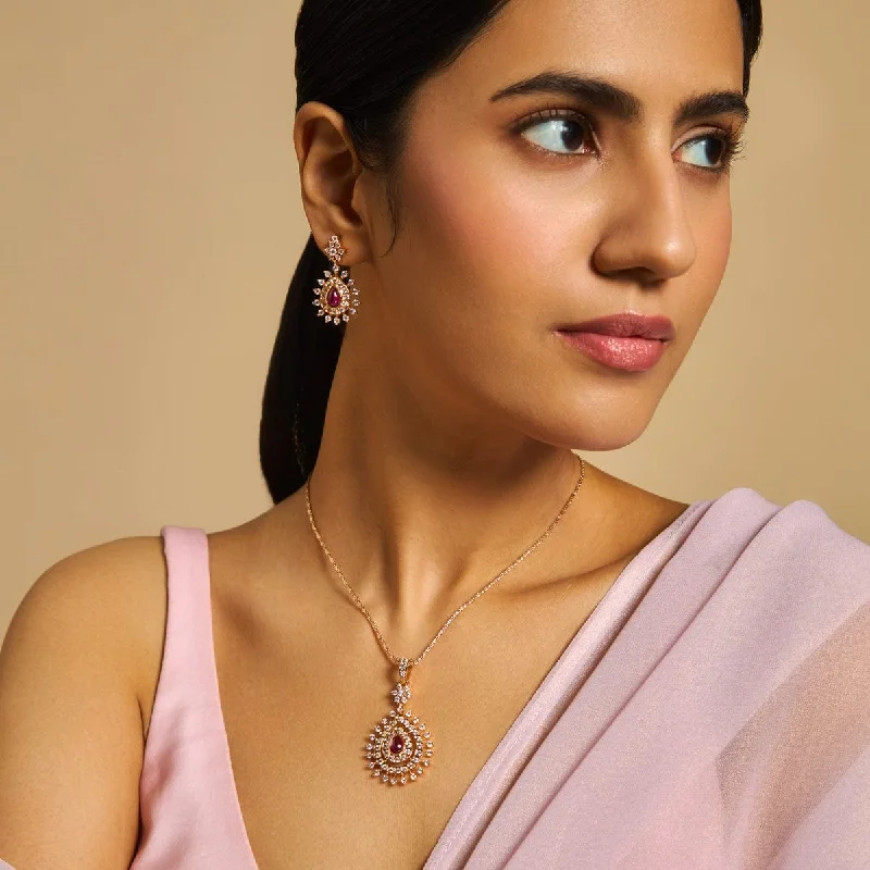 Special Offers On Handcrafted And Designer Jewelry Zircon Pendant Earring 173954